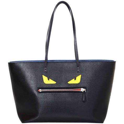 fendi monster roll tote bag|fendi shopper bag.